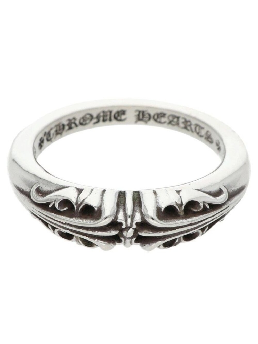 Chrome Hearts Baby Classic K&t Silver Ring